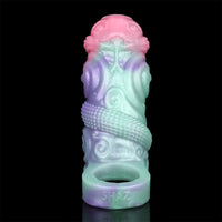5in Wyrm Bloom SHAZ-3017 Fantasy Hollow Dildo Sleeve For Cock Extension