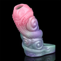 5in Wyrm Bloom SHAZ-3017 Fantasy Hollow Dildo Sleeve For Cock Extension