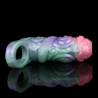 5in Wyrm Bloom SHAZ-3017 Fantasy Hollow Dildo Sleeve For Cock Extension