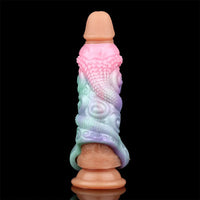 5in Wyrm Bloom SHAZ-3017 Fantasy Hollow Dildo Sleeve For Cock Extension