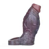 6.02in Platinum Silicone Soft Dildo Sleeve For Couples Bedroom Pleasure