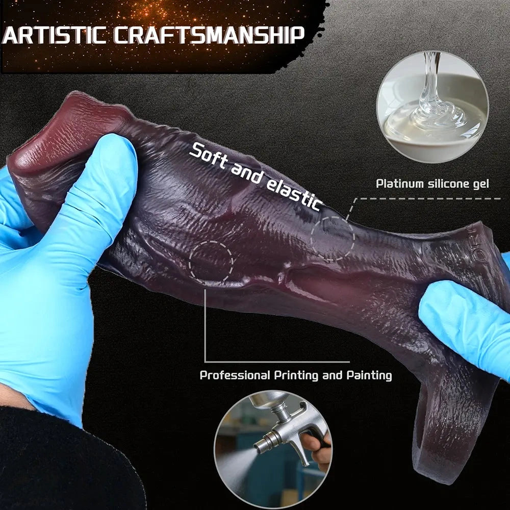 6.02in Platinum Silicone Soft Dildo Sleeve For Couples Bedroom Pleasure