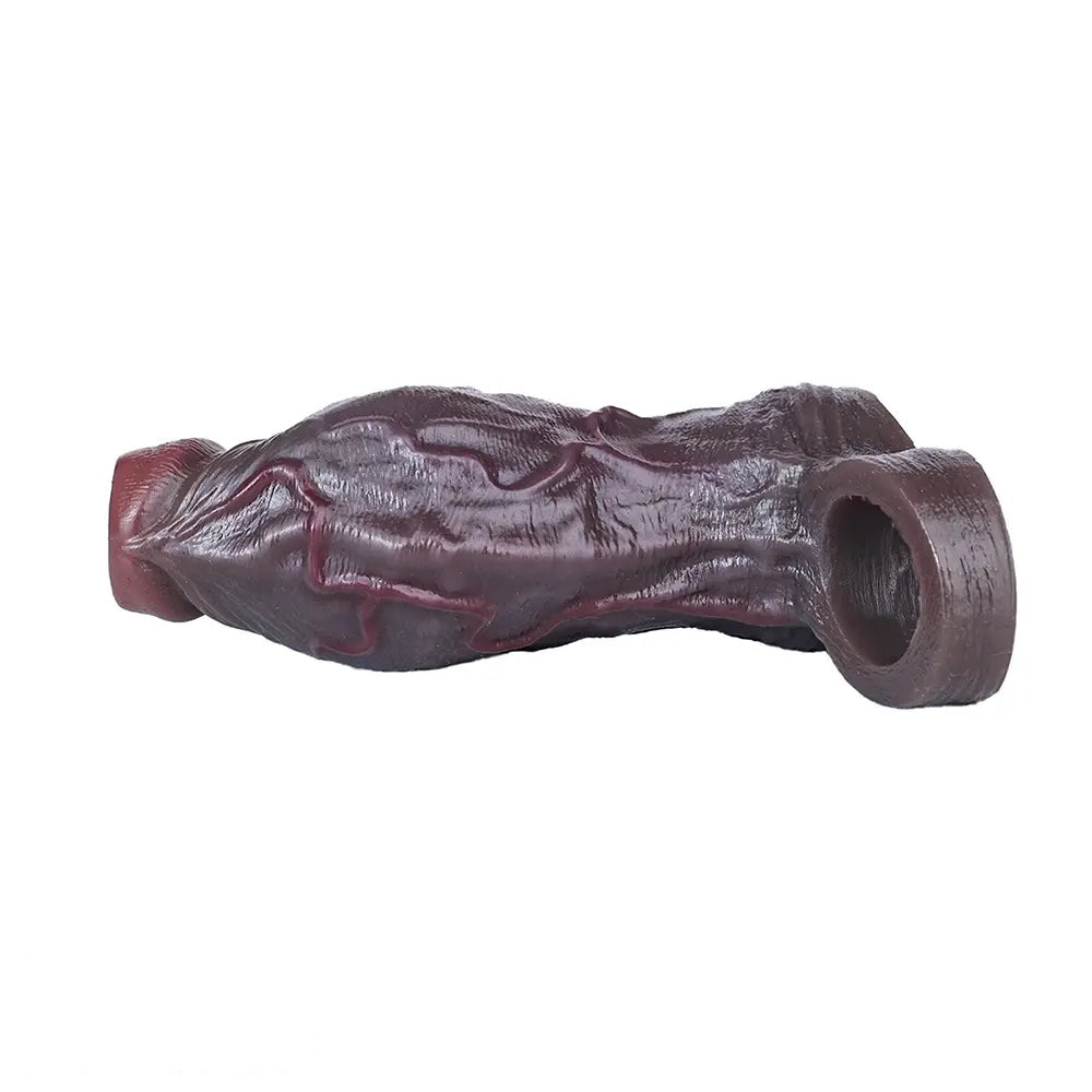 6.02in Platinum Silicone Soft Dildo Sleeve For Couples Bedroom Pleasure