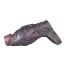 6.02in Platinum Silicone Soft Dildo Sleeve For Couples Bedroom Pleasure
