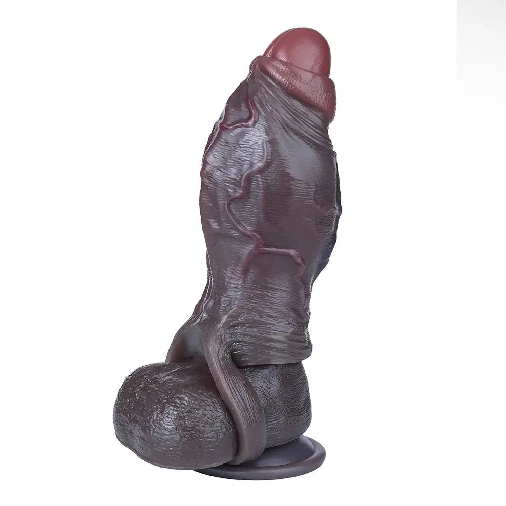 6.02in Platinum Silicone Soft Dildo Sleeve For Couples Bedroom Pleasure