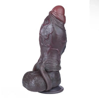 6.02in Platinum Silicone Soft Dildo Sleeve For Couples Bedroom Pleasure