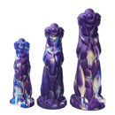 6.03in 7.5in 8.67in Ass Stuffed Monster Fantasy Silicone Cock Dildo
