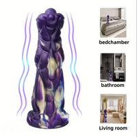 6.03in 7.5in 8.67in Ass Stuffed Monster Fantasy Silicone Cock Dildo