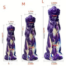 6.03in 7.5in 8.67in Ass Stuffed Monster Fantasy Silicone Cock Dildo