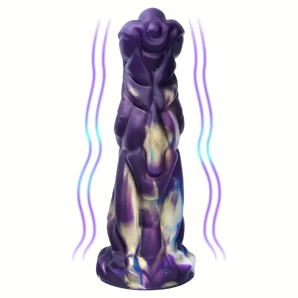 6.03in 7.5in 8.67in Ass Stuffed Monster Fantasy Silicone Cock Dildo