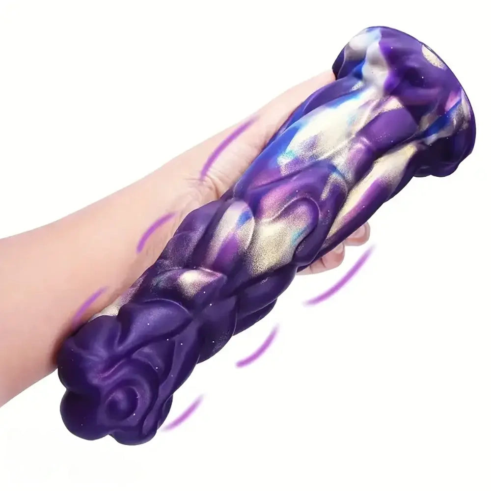 6.03in 7.5in 8.67in Ass Stuffed Monster Fantasy Silicone Cock Dildo