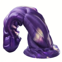 6.03in 7.5in 8.67in Ass Stuffed Monster Fantasy Silicone Cock Dildo