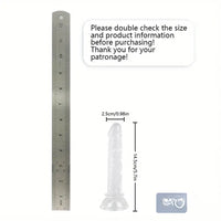 6.06in - 12in TPE Unisex Real Dildo Sex Toy Masturbator Anus Dilator