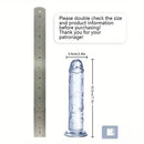 6.06in - 12in TPE Unisex Real Dildo Sex Toy Masturbator Anus Dilator