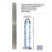 6.06in - 12in TPE Unisex Real Dildo Sex Toy Masturbator Anus Dilator