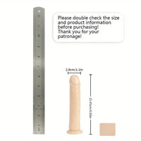6.06in - 12in TPE Unisex Real Dildo Sex Toy Masturbator Anus Dilator