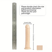 6.06in - 12in TPE Unisex Real Dildo Sex Toy Masturbator Anus Dilator