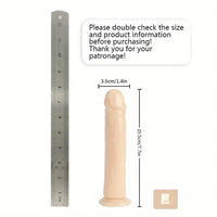 6.06in - 12in TPE Unisex Real Dildo Sex Toy Masturbator Anus Dilator