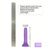 6.06in - 12in TPE Unisex Real Dildo Sex Toy Masturbator Anus Dilator