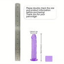 6.06in - 12in TPE Unisex Real Dildo Sex Toy Masturbator Anus Dilator