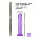 6.06in - 12in TPE Unisex Real Dildo Sex Toy Masturbator Anus Dilator