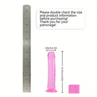 6.06in - 12in TPE Unisex Real Dildo Sex Toy Masturbator Anus Dilator