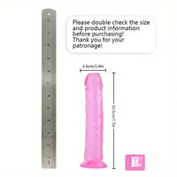 6.06in - 12in TPE Unisex Real Dildo Sex Toy Masturbator Anus Dilator