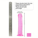 6.06in - 12in TPE Unisex Real Dildo Sex Toy Masturbator Anus Dilator