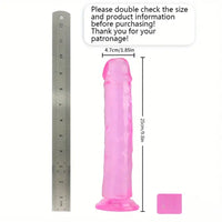 6.06in - 12in TPE Unisex Real Dildo Sex Toy Masturbator Anus Dilator