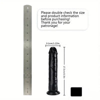 6.06in - 12in TPE Unisex Real Dildo Sex Toy Masturbator Anus Dilator