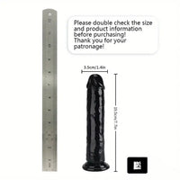 6.06in - 12in TPE Unisex Real Dildo Sex Toy Masturbator Anus Dilator