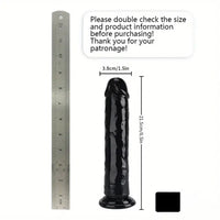 6.06in - 12in TPE Unisex Real Dildo Sex Toy Masturbator Anus Dilator
