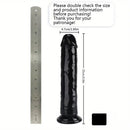 6.06in - 12in TPE Unisex Real Dildo Sex Toy Masturbator Anus Dilator