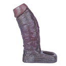 6.06in Platinum Silicone Lifelike Skin Soft Dildo Sleeve Couple Interactive Toy
