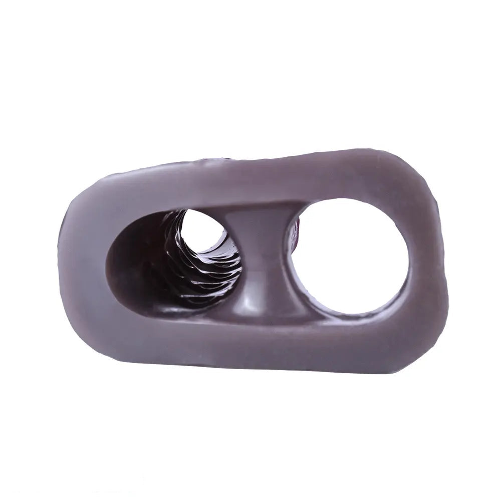 6.06in Platinum Silicone Lifelike Skin Soft Dildo Sleeve Couple Interactive Toy