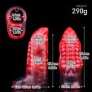 6.14in Hollow Dildo Built-in keel Vibration Remote Control Tentacle Cock Sleeve