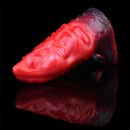 6.14in Hollow Dildo Built-in keel Vibration Remote Control Tentacle Cock Sleeve