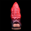 6.14in Hollow Dildo Built-in keel Vibration Remote Control Tentacle Cock Sleeve