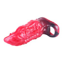 6.14in Hollow Dildo Built-in keel Vibration Remote Control Tentacle Cock Sleeve