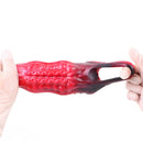 6.14in Hollow Dildo Built-in keel Vibration Remote Control Tentacle Cock Sleeve