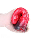 6.14in Hollow Dildo Built-in keel Vibration Remote Control Tentacle Cock Sleeve