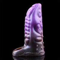 6.14in Tentacle Fantasy Hollow Silicone Dildo Sleeve For Penis Enlargement