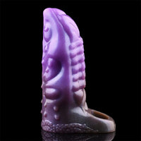 6.14in Tentacle Fantasy Hollow Silicone Dildo Sleeve For Penis Enlargement