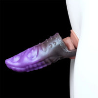 6.14in Tentacle Fantasy Hollow Silicone Dildo Sleeve For Penis Enlargement