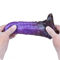 6.14in Tentacle Fantasy Hollow Silicone Dildo Sleeve For Penis Enlargement