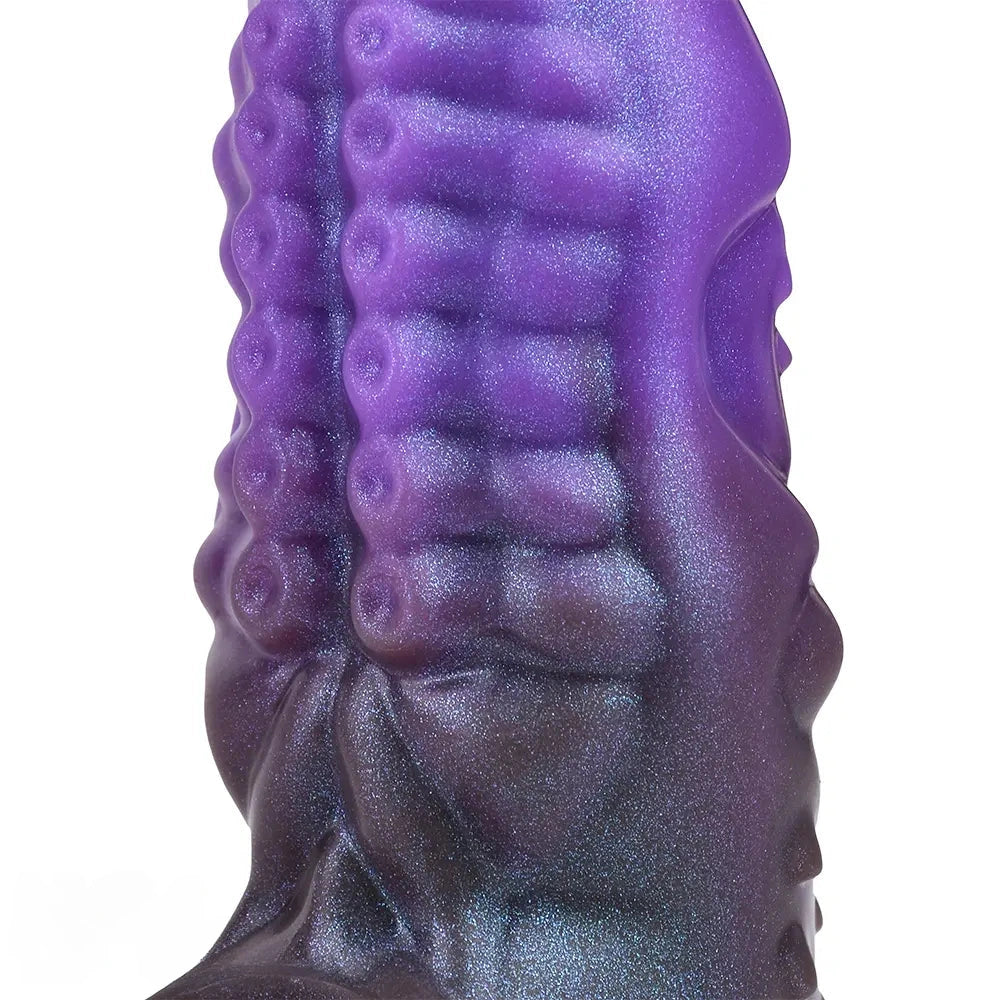 6.14in Tentacle Fantasy Hollow Silicone Dildo Sleeve For Penis Enlargement