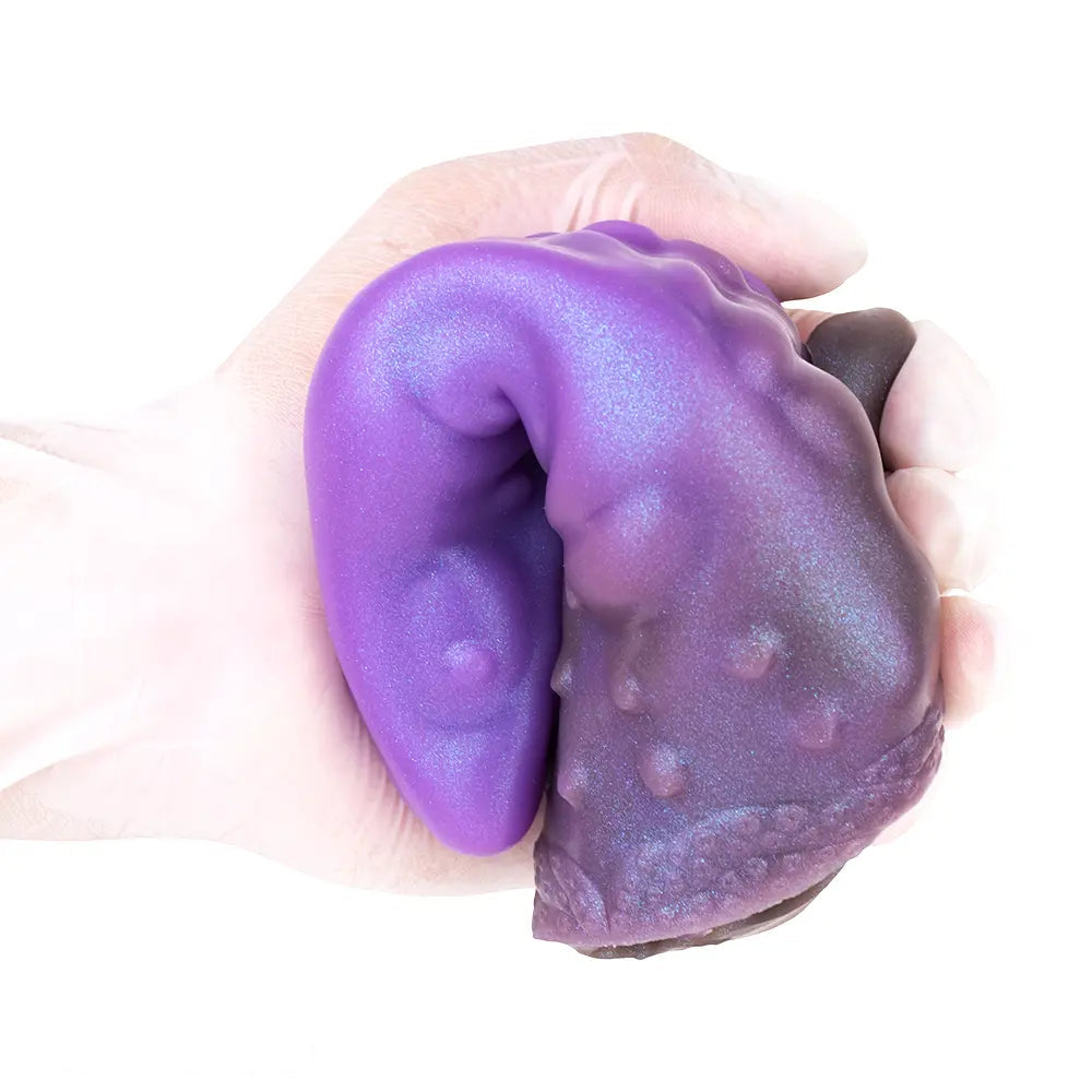6.14in Tentacle Fantasy Hollow Silicone Dildo Sleeve For Penis Enlargement