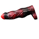 6.18in 6.85in 7.95in Uncut Dog Knot Spiked Soft Dildo Sleeve Cock Extender