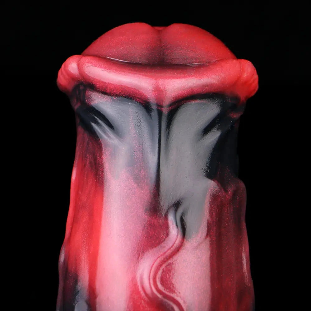 6.18in 7.01in 7.95in Horse Knot Animal Soft Dildo Sleeve Cock Extender