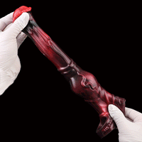 6.18in 7.01in 7.95in Horse Knot Animal Soft Dildo Sleeve Cock Extender